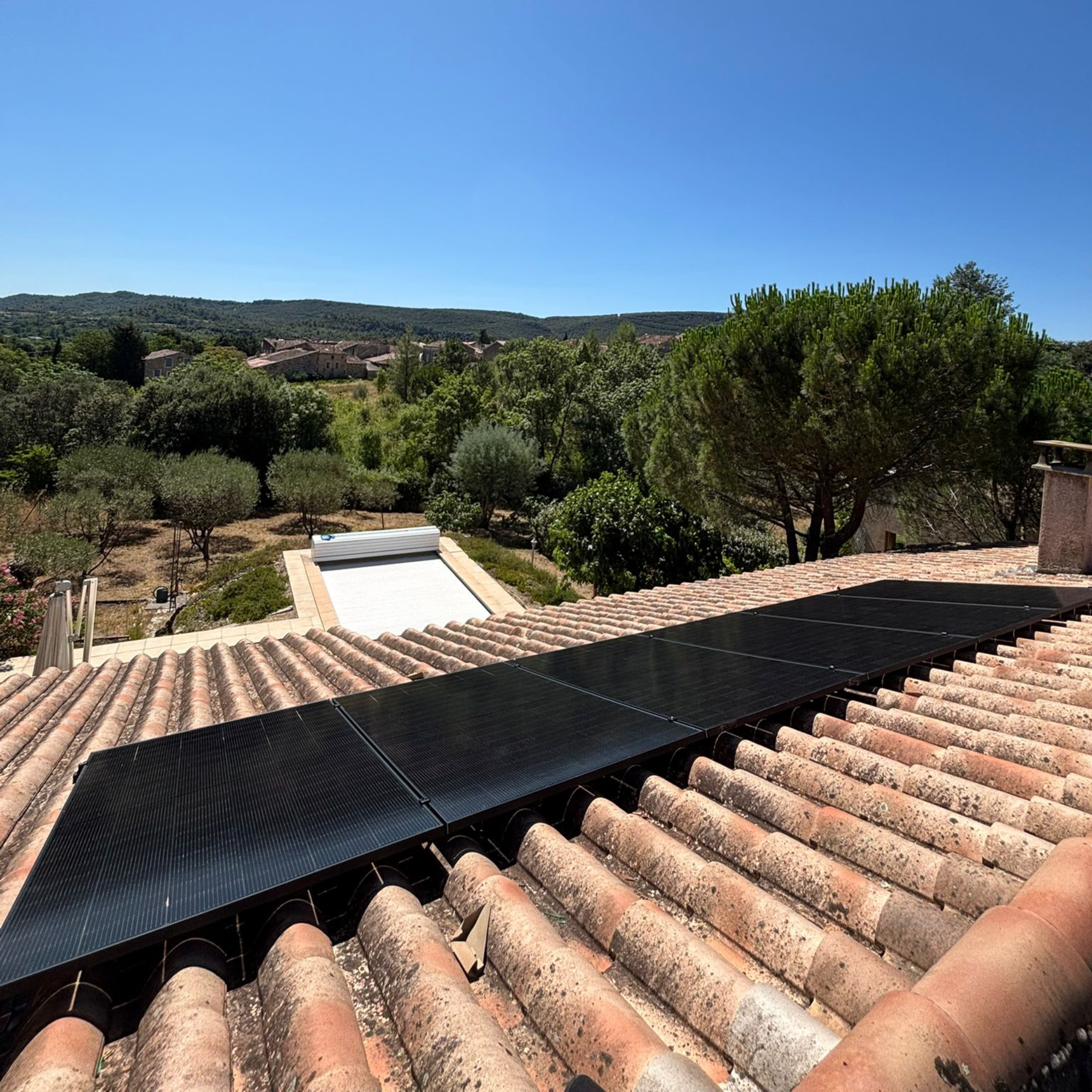 Installation de panneaux solaires à Pézenas